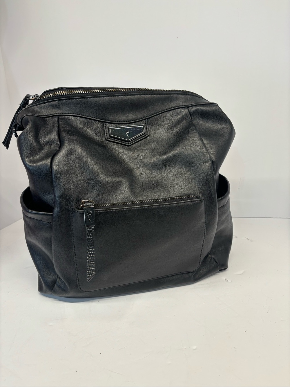 Samantha Brown Black Convertible Backpack Bag
